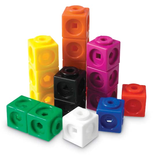 Learning Resources MathLink Cubes, 100ct.
